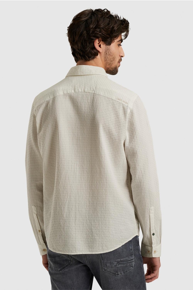 SHIRT WITH CHECK TEXTURE CSI2402205 7155